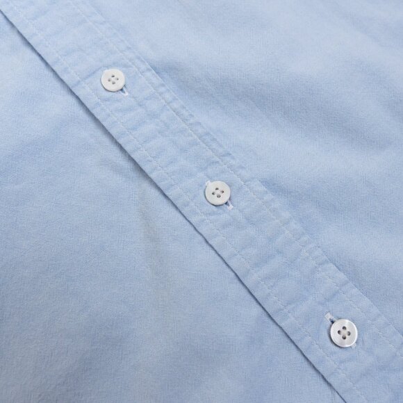 Coach Blue Button Front Oxford Shirt Cotton Business Size 0 / XS - Picture 9 of 13